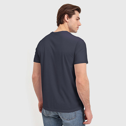 Мужская футболка Деловой пиджак с рубашкой / 3D-принт – фото 4