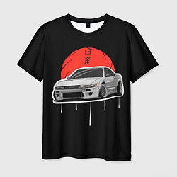 Мужская футболка Nissan Silvia S14 - Japan style