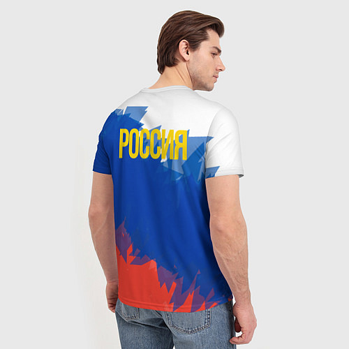 Мужская футболка Я патриот России / 3D-принт – фото 4
