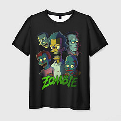 Мужская футболка Zombie Simpsons