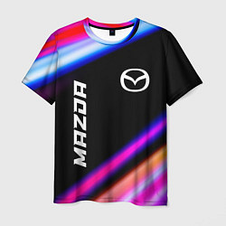 Мужская футболка Mazda speed lights