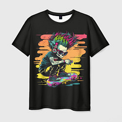 Мужская футболка Зомби-скейтер