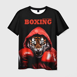 Мужская футболка Boxing tiger