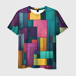 Мужская футболка Современные геометрические фигуры