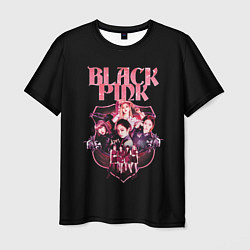Мужская футболка Blackpink k-pop, Блэкпинк