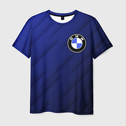 Футболка мужская BMW градиент, цвет: 3D-принт