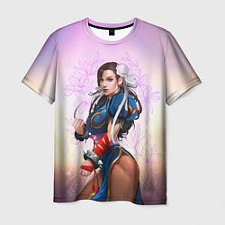 Мужская футболка Street Fighter 6: Chun-Li