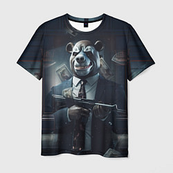 Мужская футболка Payday 3 bear