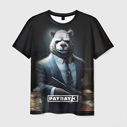 Мужская футболка Payday3 bear