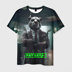 Мужская футболка Payday 3 dog