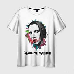 Мужская футболка Marilyn Manson art