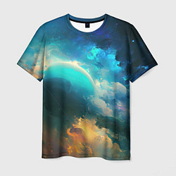 Мужская футболка Далекий космос