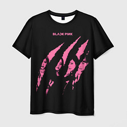 Мужская футболка Blackpink Tearing with claws