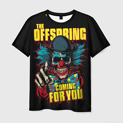 Мужская футболка Offspring clown and skull