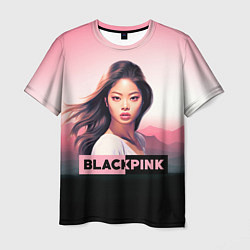 Мужская футболка Солистка Blackpink