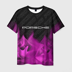 Мужская футболка Porsche pro racing: символ сверху