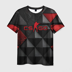Мужская футболка CS GO abstract texture