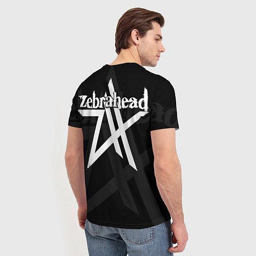 Мужская футболка Zebrahead - logo / 3D-принт – фото 4