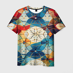 Мужская футболка Geometric mosaic