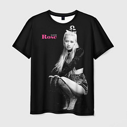 Мужская футболка Blackpink Rosanna