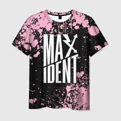 Футболка мужская Stray kids - pink maxident, цвет: 3D-принт