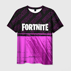 Мужская футболка Fortnite pro gaming: символ сверху
