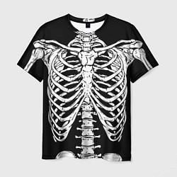 Мужская футболка Skeleton ribs