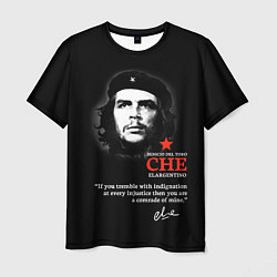 Мужская футболка Che Guevara автограф