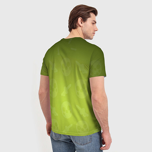 Мужская футболка Barqley Brawl stars / 3D-принт – фото 4