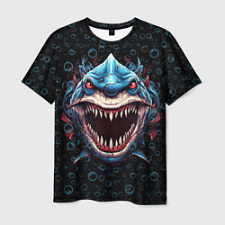 Мужская футболка Evil shark