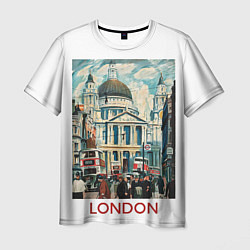 Мужская футболка Собор Святого Павла, Лондон