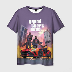 Мужская футболка Grand Theft Auto - game