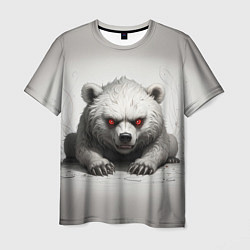 Мужская футболка Агрессивный медвежонок