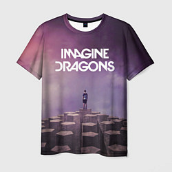 Мужская футболка Imagine Dragons обложка альбома Night Visions