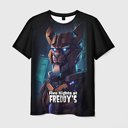 Мужская футболка Five Nights at Freddys Bonnie cyberpunk