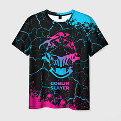Мужская футболка Goblin Slayer - neon gradient