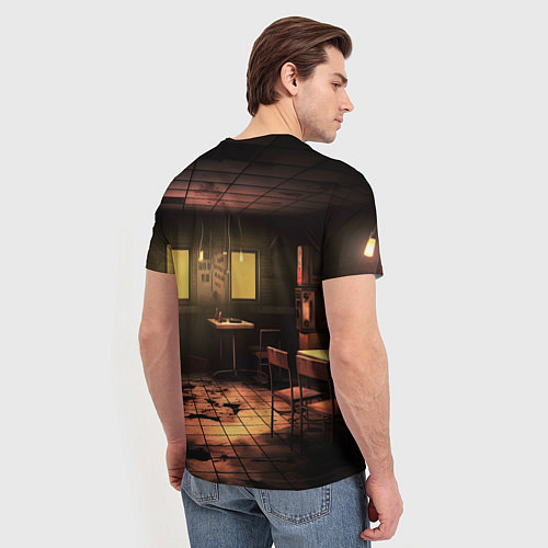 Мужская футболка Five Nights at Freddy / 3D-принт – фото 4