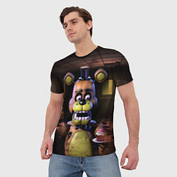 Футболка мужская Five Nights at Freddy, цвет: 3D-принт — фото 2