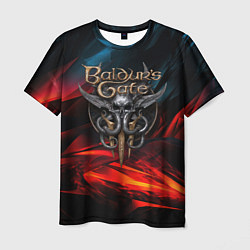 Мужская футболка Baldurs Gate 3 logo