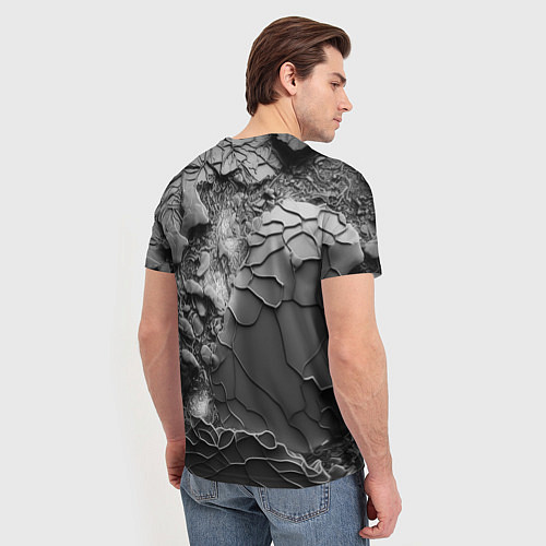 Мужская футболка Baldurs Gate 3 logo dark / 3D-принт – фото 4