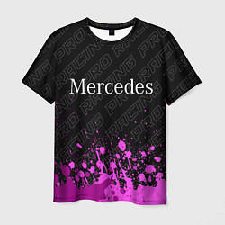 Мужская футболка Mercedes pro racing: символ сверху