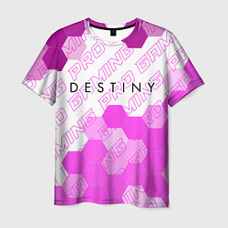 Мужская футболка Destiny pro gaming: символ сверху