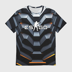 Мужская футболка CSGO объемная конструкция