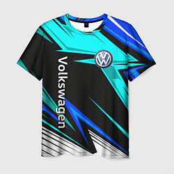 Футболка мужская Фольцваген - sport uniform, цвет: 3D-принт