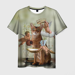 Мужская футболка Cats life