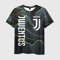 Мужская футболка Juventus dark green logo