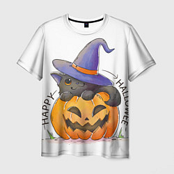 Мужская футболка ХэллоуиН для праздника