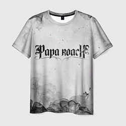 Мужская футболка Papa Roach grey