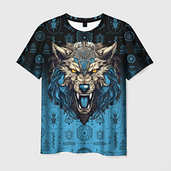 Мужская футболка Скандинавский волк Фенрир