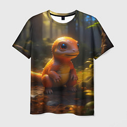 Мужская футболка Динозаврик